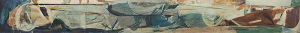 Artist Peter Lanyon: Porthmeor Mural, 1962